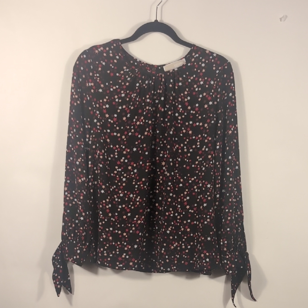 Michael KORS stars Blouse Long Sleeves Size Large